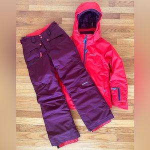 Patagonia Ski Jacket and Pants (girls size L)